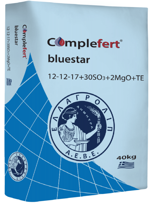 Λίπασμα Κοκκώδες Complefert bluestar 12 12 17 30 2MgO TE 25kg Agromind